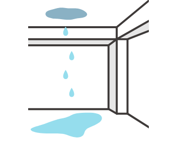 水漏れ